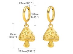 HY Wholesale Jewelry Earrings 316L Stainless Steel Earrings Jewelry-HY0067E0316