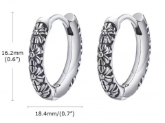 HY Wholesale Jewelry Earrings 316L Stainless Steel Earrings Jewelry-HY0067E0500