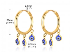 HY Wholesale Jewelry Earrings 316L Stainless Steel Earrings Jewelry-HY0067E0207