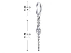 HY Wholesale Jewelry Earrings 316L Stainless Steel Earrings Jewelry-HY0067E0568