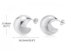 HY Wholesale Jewelry Earrings 316L Stainless Steel Earrings Jewelry-HY0067E0014