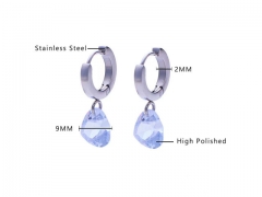 HY Wholesale Jewelry Earrings 316L Stainless Steel Earrings Jewelry-HY0076E0085