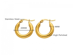 HY Wholesale Jewelry Earrings 316L Stainless Steel Earrings Jewelry-HY0076E0217