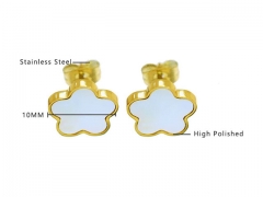 HY Wholesale Jewelry Earrings 316L Stainless Steel Earrings Jewelry-HY0076E0141