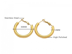 HY Wholesale Jewelry Earrings 316L Stainless Steel Earrings Jewelry-HY0076E0216