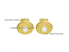 HY Wholesale Jewelry Earrings 316L Stainless Steel Earrings Jewelry-HY0076E0127