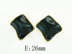 HY Wholesale Earrings 316L Stainless Steel Fashion Earrings Jewelry-HY09E0212NB