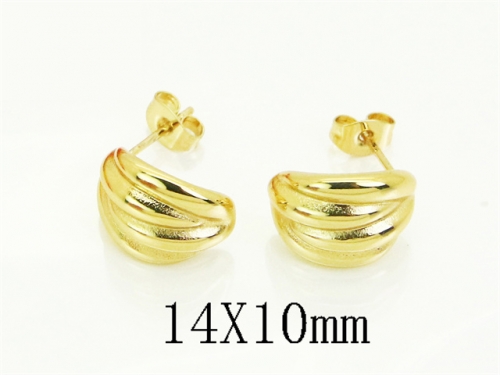 HY Wholesale Earrings 316L Stainless Steel Fashion Earrings Jewelry-HY09E0273YML