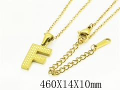 HY Wholesale Stainless Steel 316L Jewelry Popular Necklaces-HY32N0820KF