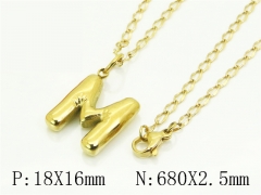 HY Wholesale Stainless Steel 316L Jewelry Popular Necklaces-HY32N0853VLL