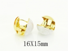 HY Wholesale Earrings 316L Stainless Steel Fashion Earrings Jewelry-HY09E0304OY