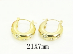 HY Wholesale Earrings 316L Stainless Steel Fashion Earrings Jewelry-HY09E0277OC