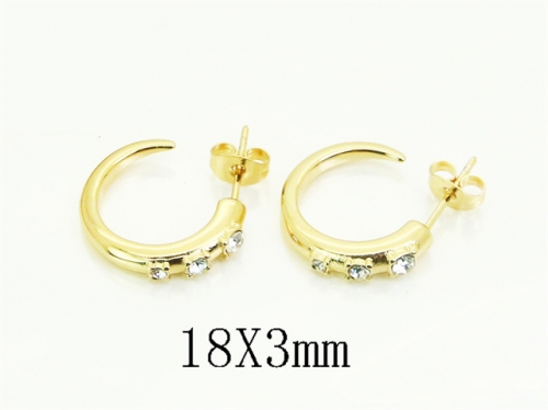 HY Wholesale Earrings 316L Stainless Steel Fashion Earrings Jewelry-HY09E0290RML