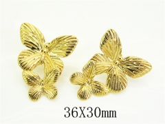 HY Wholesale Earrings 316L Stainless Steel Fashion Earrings Jewelry-HY09E0222NE