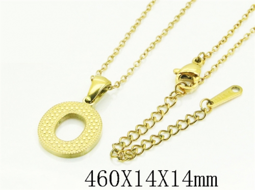 HY Wholesale Stainless Steel 316L Jewelry Popular Necklaces-HY32N0829KU