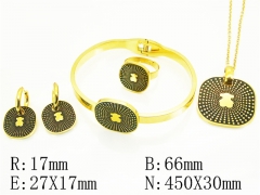 HY Wholesale Jewelry Set 316L Stainless Steel jewelry Set Fashion Jewelry-HY50S0667IOW