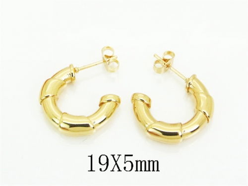 HY Wholesale Earrings 316L Stainless Steel Fashion Earrings Jewelry-HY09E0190ML