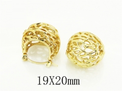 HY Wholesale Earrings 316L Stainless Steel Fashion Earrings Jewelry-HY09E0305ML