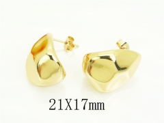 HY Wholesale Earrings 316L Stainless Steel Fashion Earrings Jewelry-HY09E0265TML