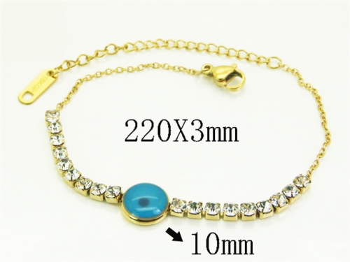 HY Wholesale Bracelets 316L Stainless Steel Jewelry Popular Bracelets-HY09B1317OL