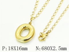 HY Wholesale Stainless Steel 316L Jewelry Popular Necklaces-HY32N0855DLL