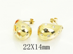 HY Wholesale Earrings 316L Stainless Steel Fashion Earrings Jewelry-HY09E0292OW