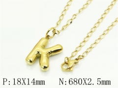 HY Wholesale Stainless Steel 316L Jewelry Popular Necklaces-HY32N0851XLL