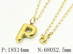 HY Wholesale Stainless Steel 316L Jewelry Popular Necklaces-HY32N0856SLL