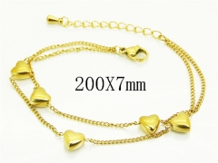 HY Wholesale Bracelets 316L Stainless Steel Jewelry Popular Bracelets-HY32B1258PZ