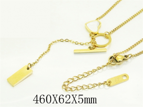 HY Wholesale Stainless Steel 316L Jewelry Popular Necklaces-HY09N1452PL