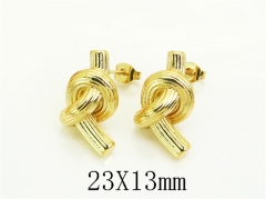 HY Wholesale Earrings 316L Stainless Steel Fashion Earrings Jewelry-HY09E0241TML