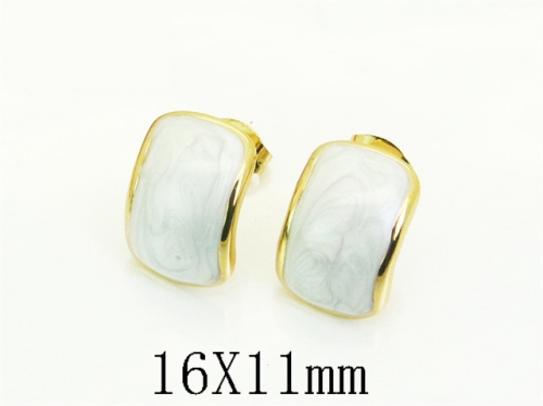 HY Wholesale Earrings 316L Stainless Steel Fashion Earrings Jewelry-HY09E0247ML