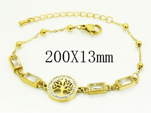 HY Wholesale Bracelets 316L Stainless Steel Jewelry Popular Bracelets-HY32B1255PX