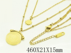 HY Wholesale Stainless Steel 316L Jewelry Popular Necklaces-HY09N1466PL