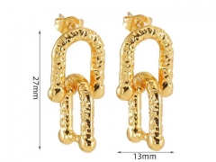 HY Wholesale Jewelry Earrings 316L Stainless Steel Earrings Jewelry-HY0082E0751