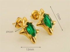 HY Wholesale Jewelry Earrings 316L Stainless Steel Earrings Jewelry-HY0082E0150