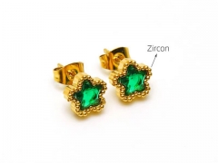 HY Wholesale Jewelry Earrings 316L Stainless Steel Earrings Jewelry-HY0082E0273