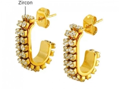 HY Wholesale Jewelry Earrings 316L Stainless Steel Earrings Jewelry-HY0082E0088