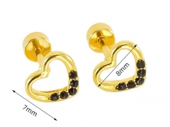 HY Wholesale Jewelry Earrings 316L Stainless Steel Earrings Jewelry-HY0082E0115