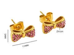 HY Wholesale Jewelry Earrings 316L Stainless Steel Earrings Jewelry-HY0082E0129