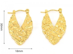 HY Wholesale Jewelry Earrings 316L Stainless Steel Earrings Jewelry-HY0082E0050