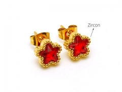 HY Wholesale Jewelry Earrings 316L Stainless Steel Earrings Jewelry-HY0082E0272