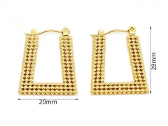 HY Wholesale Jewelry Earrings 316L Stainless Steel Earrings Jewelry-HY0082E0755