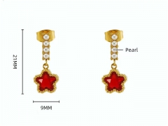 HY Wholesale Jewelry Earrings 316L Stainless Steel Earrings Jewelry-HY0082E0590