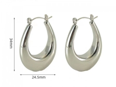 HY Wholesale Jewelry Earrings 316L Stainless Steel Earrings Jewelry-HY0082E0119