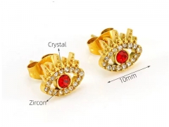 HY Wholesale Jewelry Earrings 316L Stainless Steel Earrings Jewelry-HY0082E0244