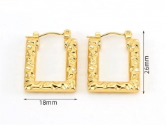 HY Wholesale Jewelry Earrings 316L Stainless Steel Earrings Jewelry-HY0082E0757