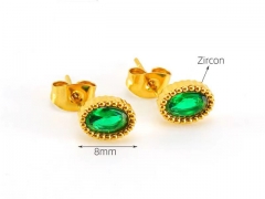 HY Wholesale Jewelry Earrings 316L Stainless Steel Earrings Jewelry-HY0082E0428