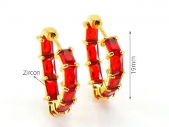 HY Wholesale Jewelry Earrings 316L Stainless Steel Earrings Jewelry-HY0082E0340