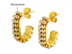 HY Wholesale Jewelry Earrings 316L Stainless Steel Earrings Jewelry-HY0082E0486